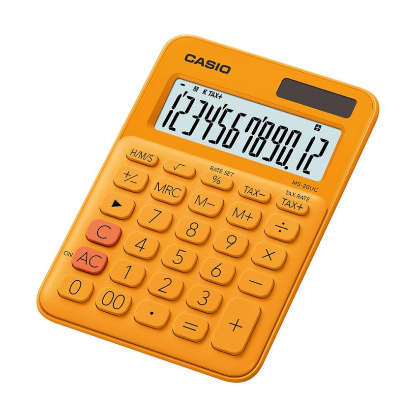 Casio Kalkulačka CASIO MS-20UC oranžová