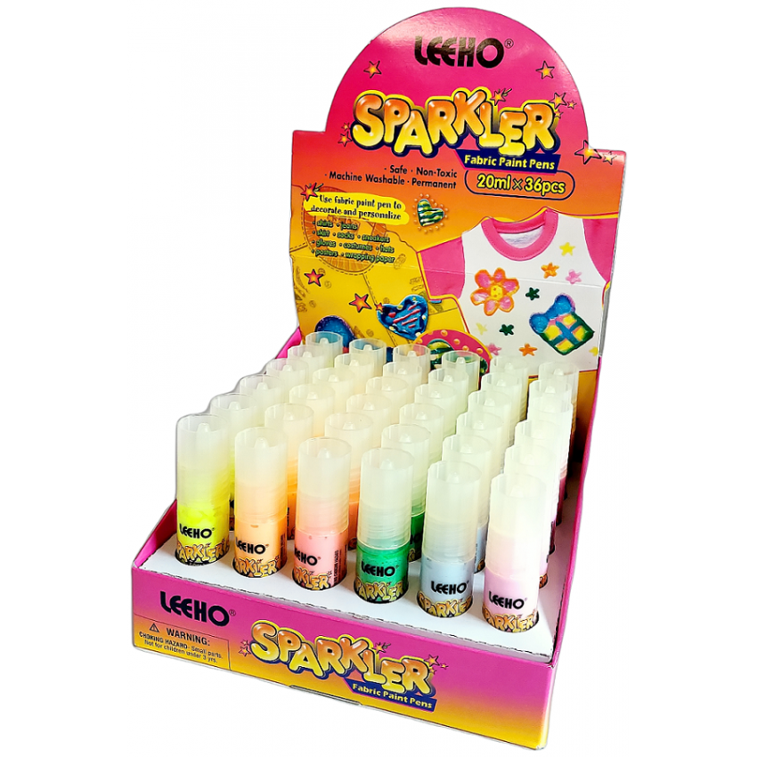 Farba na textil glitrová 20 ml