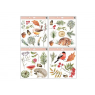 Prilnavka jesenná  30x33,5cm vtáčik