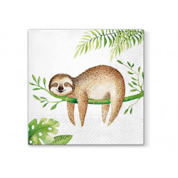 Obrúsok P 33x33 celorok spiaci leňochod