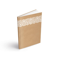 MOVEO Záznamová kniha A4 špirála more fialová