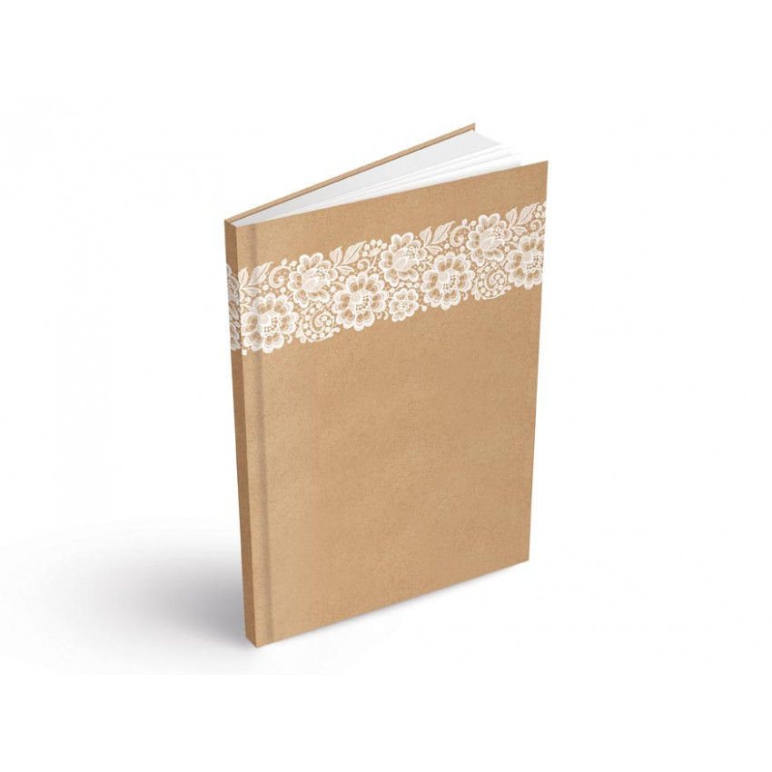 Záznamová kniha A5 MFP 100l/linka krajka