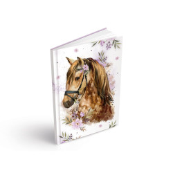 MOVEO Záznamová kniha A4 špirála more fialová