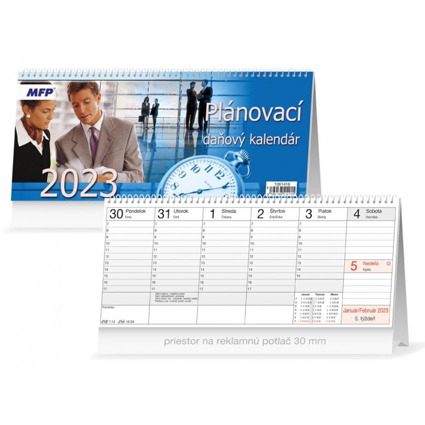 SK Kalendár 2024 stolový Plánovací - daňový
