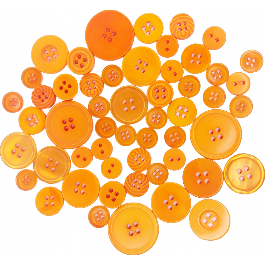 Gombíky na dekorovanie cca 30 g, galantéria