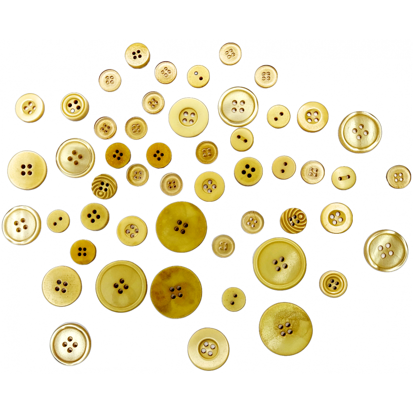 Gombíky na dekorovanie cca 30 g, galantéria