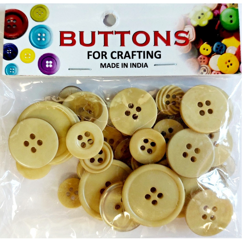 Gombíky plastové na dekorovanie cca 30 g