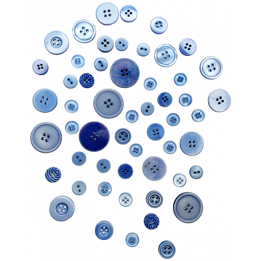 Gombíky na dekorovanie cca 30 g, galantéria