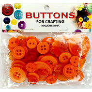 Gombíky plastové na dekorovanie cca 30 g