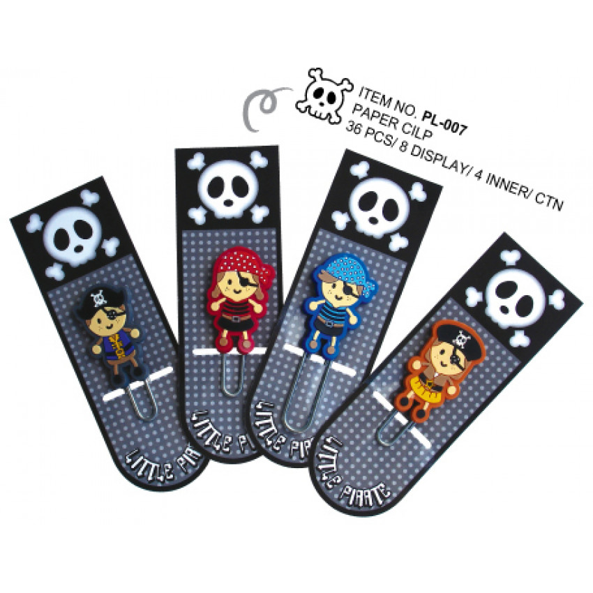 Kancelárska spinka Pirát