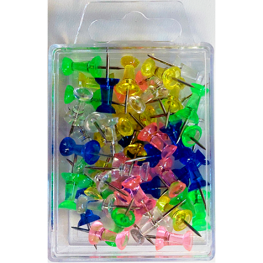 Špendlíky na korkovú tabulu 50 ks