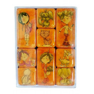 Magnety  9ks Dievčatá