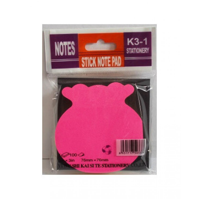  Samolepiaci bločik 76x76/100-listový