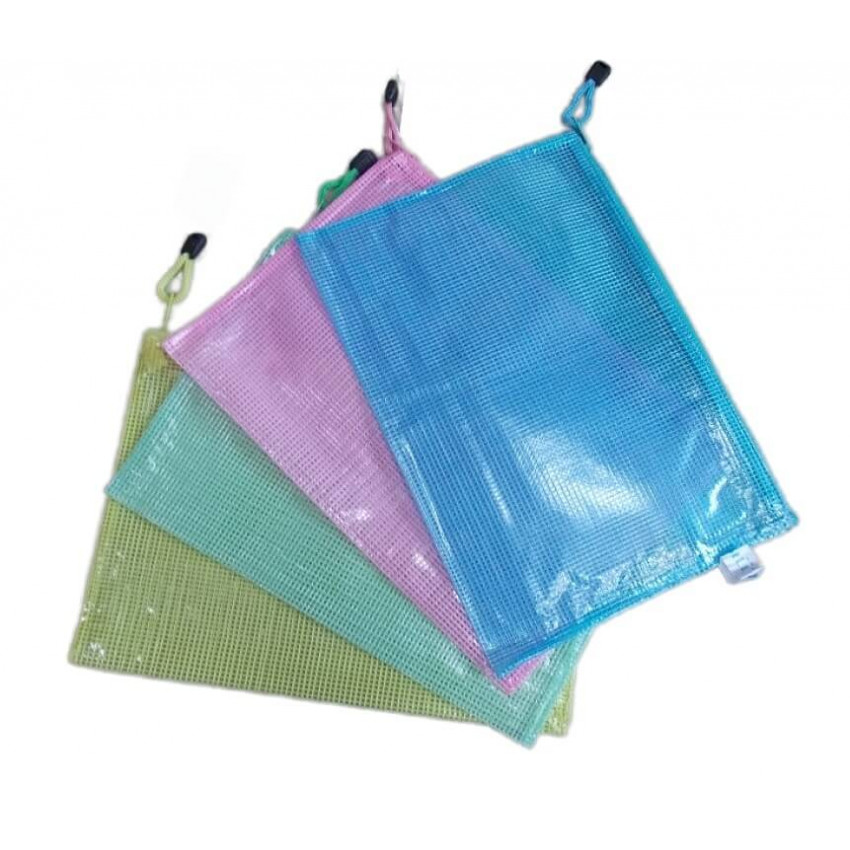 3x Púzdro-zips dokumenty B5 