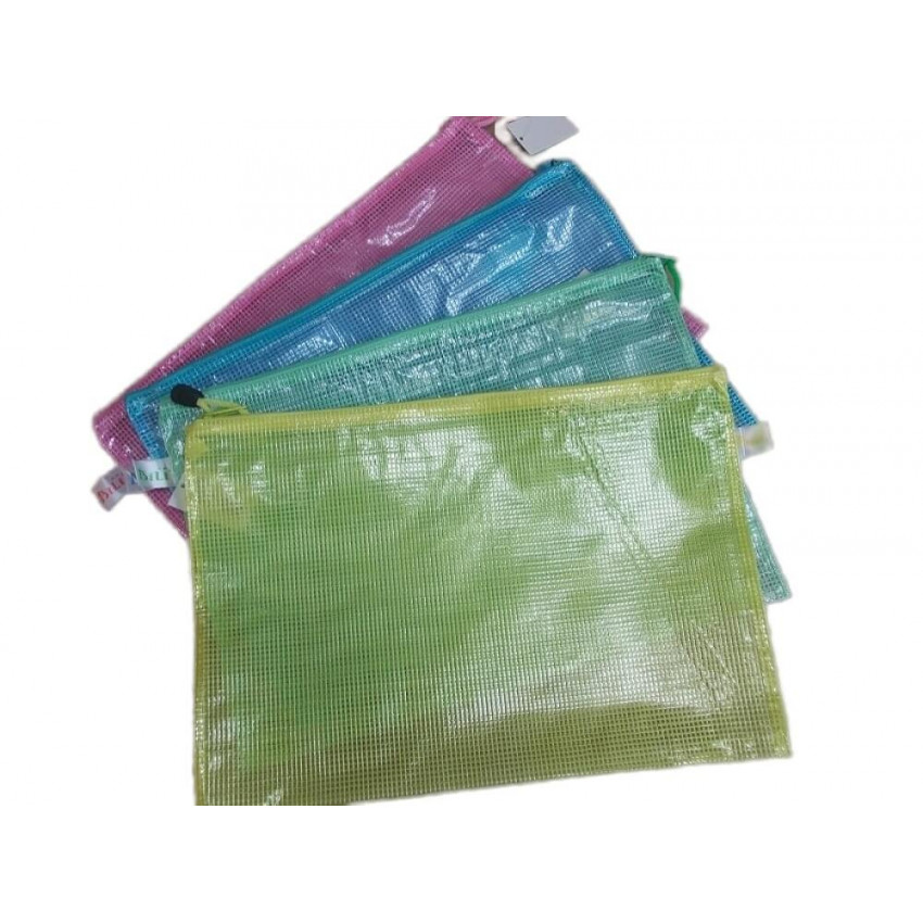 4x Púzdro-zips na dokumenty A4 