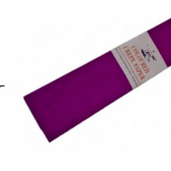 Krepový papier- cyklamenový