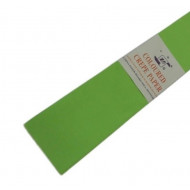 Krepový papier- hráškovo zelený-svetlý