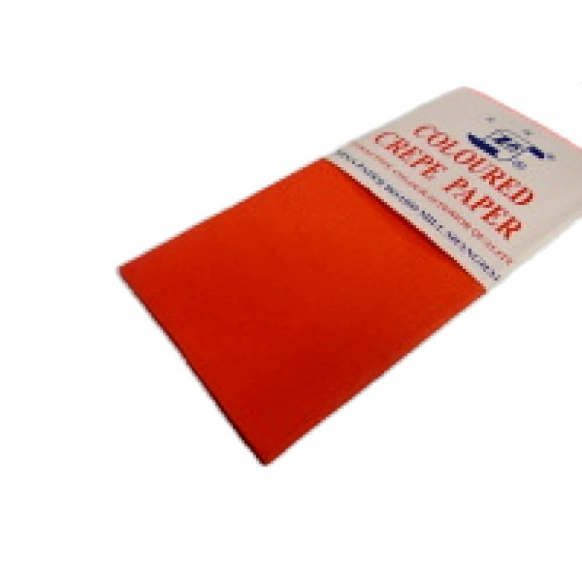 Krepový papier-bledo-červený