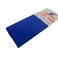 Krepový papier-modrá