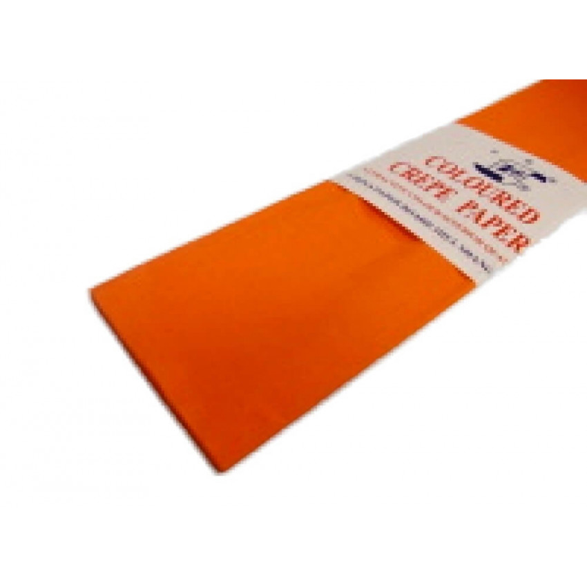 Krepový papier-oranžový