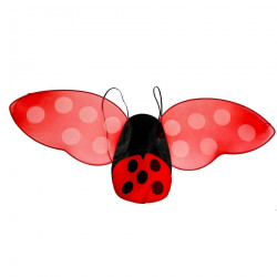 Lienka krídla - maska na karneval 72x30cm