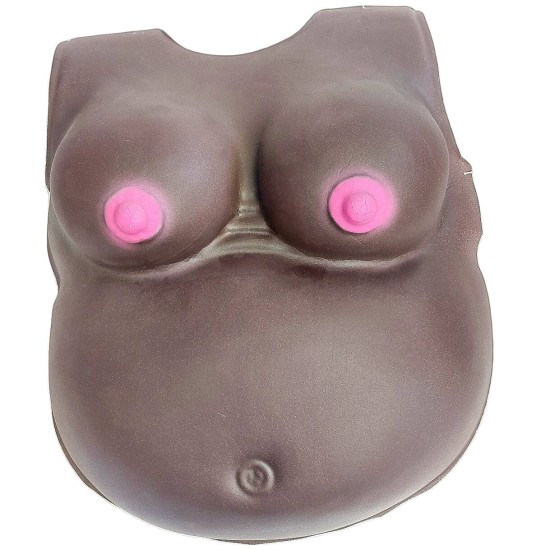 Brucho prsia - karnevalový kostým