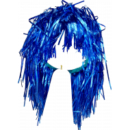 MOVEO Parochňa krátke vlasy modrá