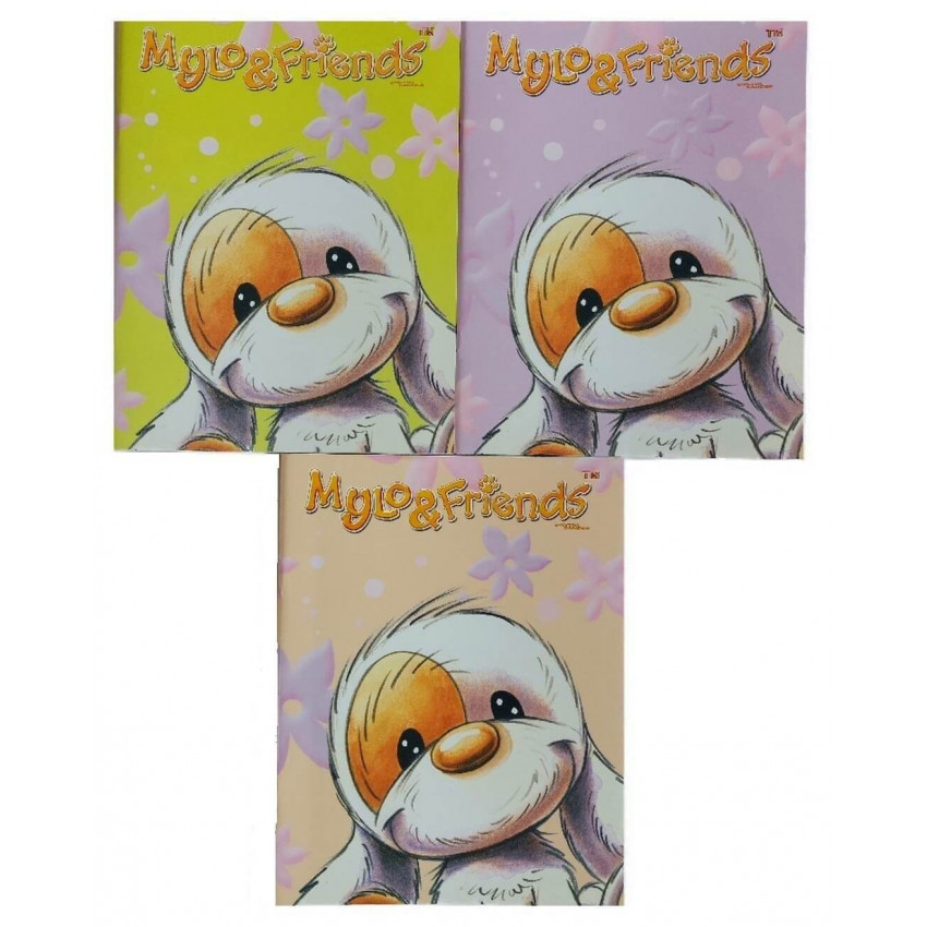 Zošit MYLO 3ks linajkový 40 str.