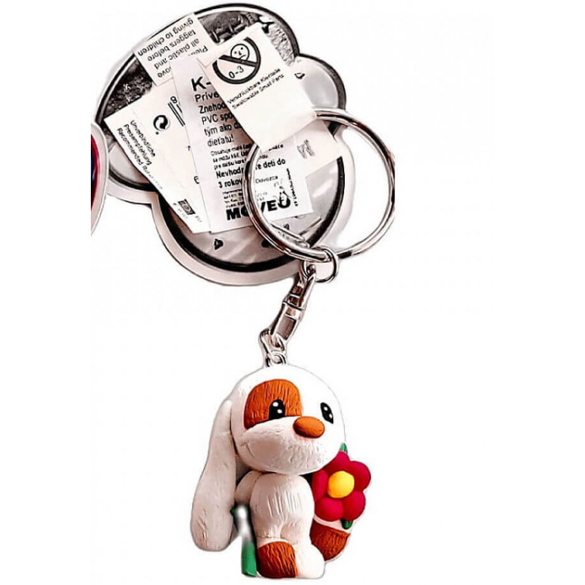 Prívesok psík kvetinka Mylo 