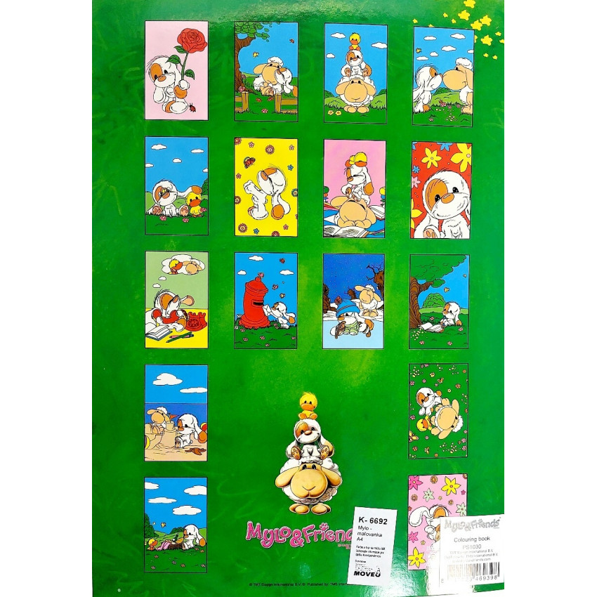 Omaľovanka A4 MYLO 