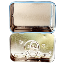 Kovová krabička + 3x prívesok Mylo