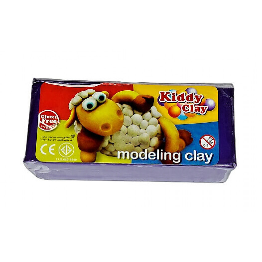 plastelína fialová, kreatív