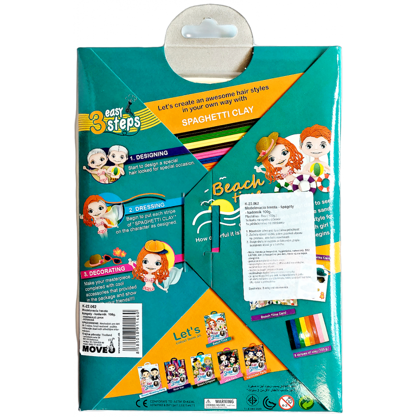 modelovacia hmota, kreatívna sada, Nara plastelina