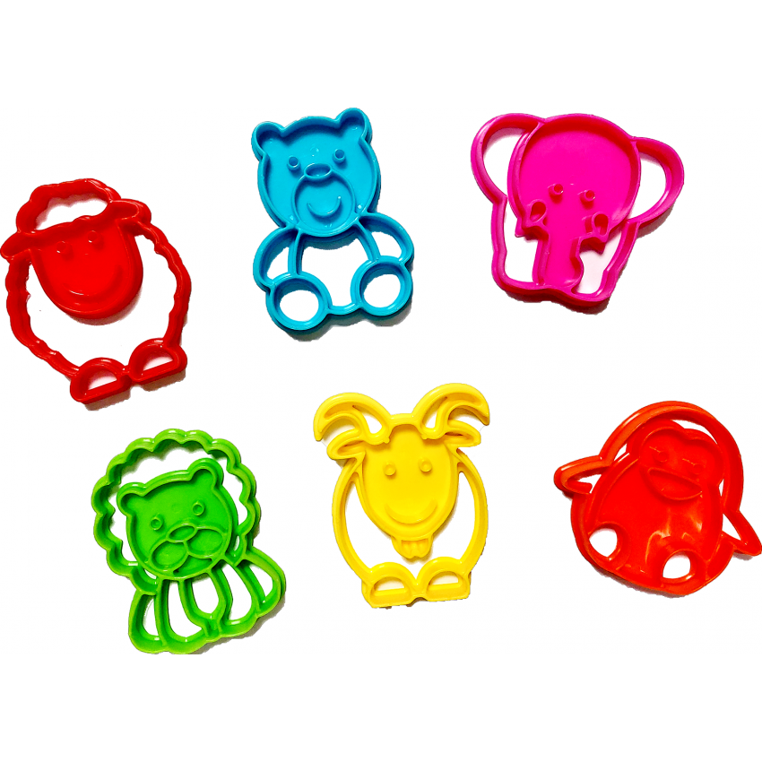 MOVEO Formičky zvieratká - reliéfne