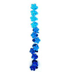 Gumička do vlasov kvetinka 12 ks