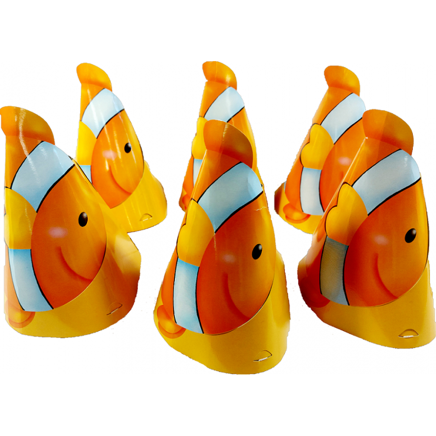 Párty sada klobúky  6 ks NEMO