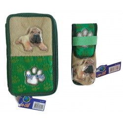 MOVEO Peračník psík Shar-pei + púzdro na perá
