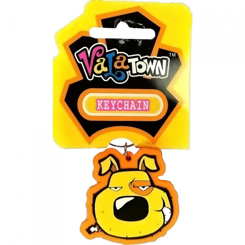 MOVEO Prívesok na kľúče pes žltý