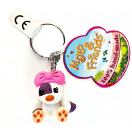 MOVEO Prívesok na kľúče nahnevaný pes 