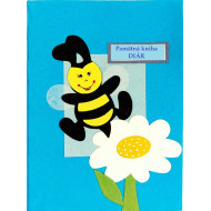 MOVEO Diár z ručného papiera VČIELKA