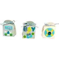 Krabička z ručného papiera  BABY