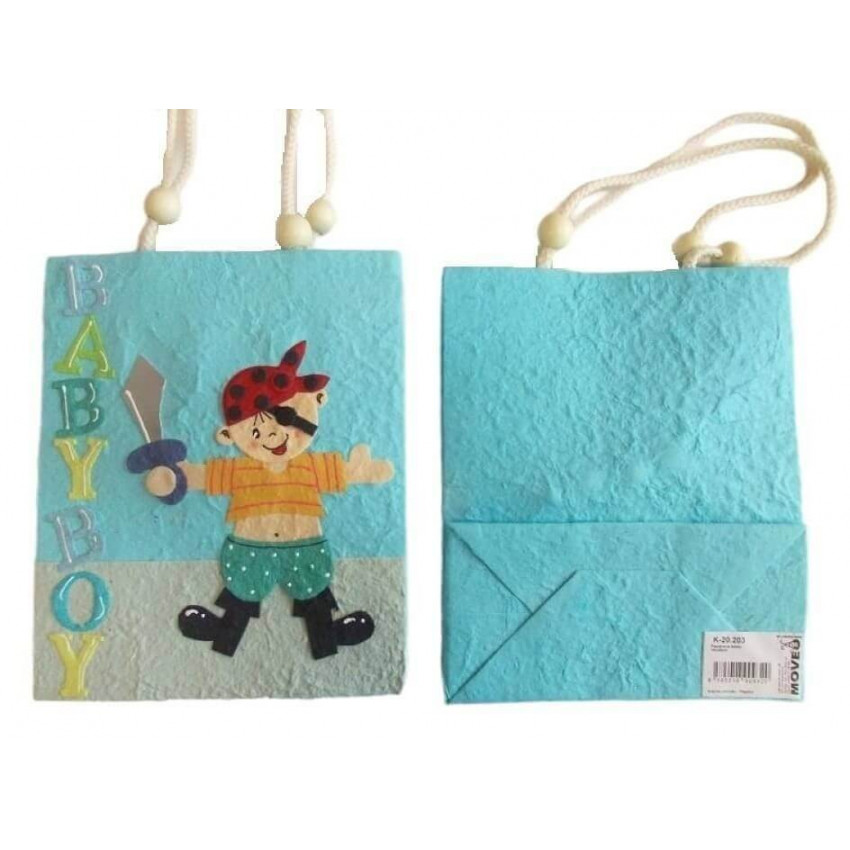 Papierová taška 16x20cm/4 pirát