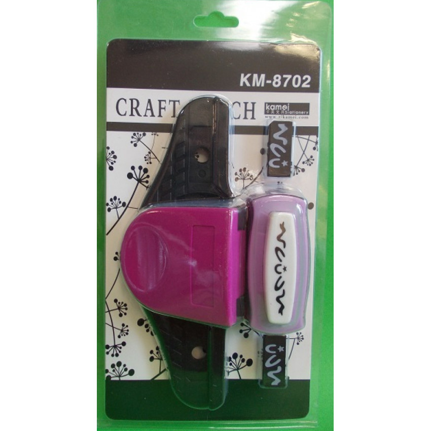 Dekoračný dierovač-rovný-mašla