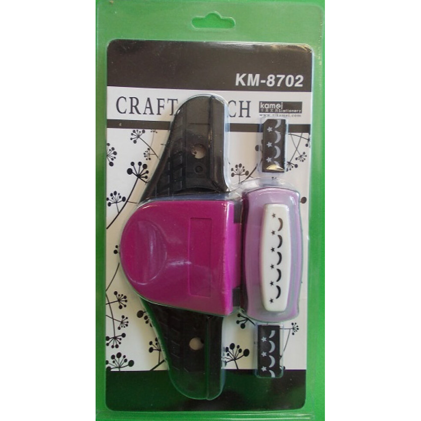 Dekoračný dierovač-rovný-mesiac-hviezda