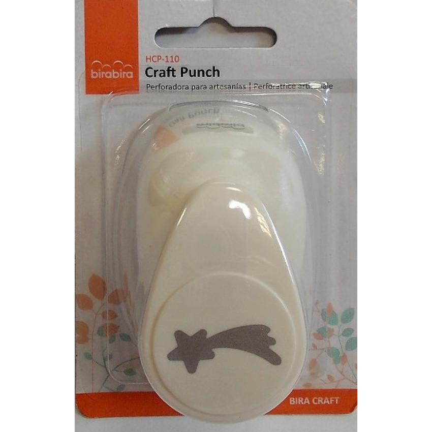 Dekoračný dierovač stredný 2,54 cm Kométa