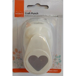 Dekoračný dierovač stredný 2,54 cm Srdce