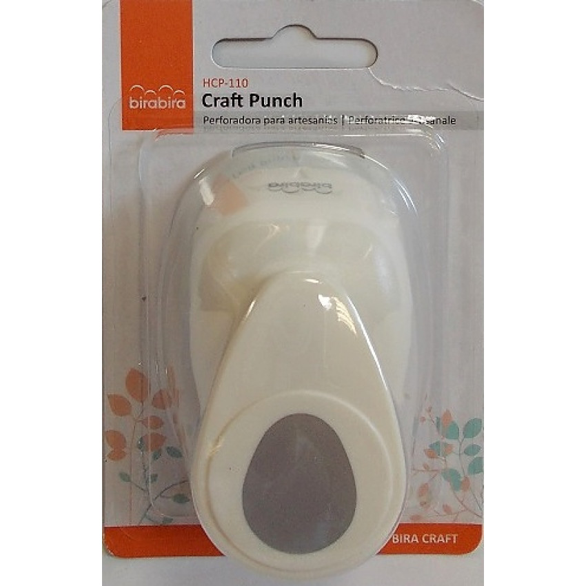 Dekoračný dierovač stredný 2,54 cm Vajce