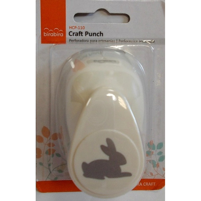 Dekoračný dierovač stredný 2,54 cm Zajac