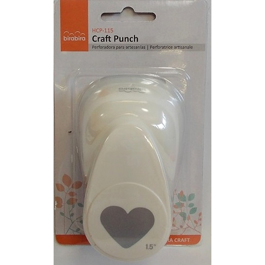 Dekoračný dierovač veľký 3,81 cm Srdce