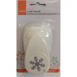 Dekoračný dierovač veľký 3,81 cm Vločka